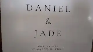 Wedding of Daniel and Jade, May 5th 2022, St Mary's Church, North Mymms
