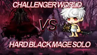 Maplestory GMS: Challenger World 2 - The CRAZIEST Ren Black Mage SOLO!