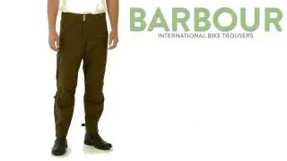 Barbour International Motorcycle Trousers - Waxed Cotton (For Men)