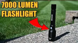 Braun's 7000 Lumen Flashlight!