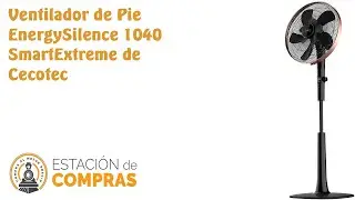 Ventilador de Pie con Mando a Distancia y Temporizador EnergySilence 1040 SmartExtreme de Cecotec