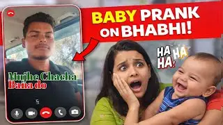 PRANK ON BHABHI MUJHE CHACHA BANA DIJIYE VIDEO CALL 