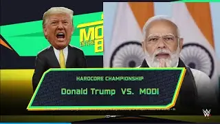 MODI vs TRUMP WWE Match Live 🔴 || #wwe #modi #trump