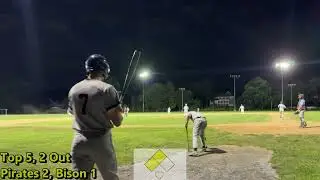 8 28 25 Pirates @ Bison Game Summary