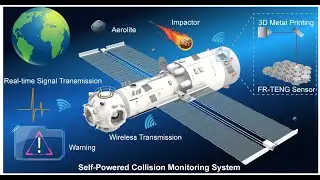 Space fabric for self-powered impact sensing and protection