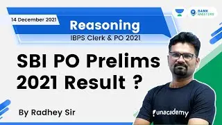 SBI PO Prelims 2021 Result ? | SBI PO Prelims 2021 | By Radhey sir