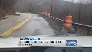 Flooding concerns continue in Clay County