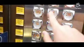 (Merry Christmas!) Hyundai Traction Elevator at Ascott Waterplace, Surabaya (Going Up from LG to 11)