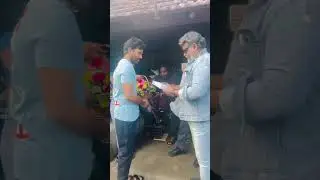 Dhanush & Parthiban Surprise Fans with Gifts | Idli Kaadi Movie Promotion | Trending Shorts