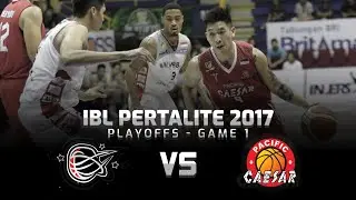 IBL Pertalite 2017 | Playoffs Game 1 Aspac Jakarta vs Pacific Caesar Surabaya