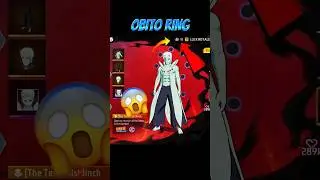 🤗NEW OBITO RING SPIN🤯 #shortvideo #naruto #neweventfreefire