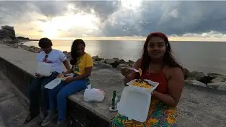 УЖИН НА ПЛЯЖЕ # КАРИБСКИЕ ВКУСЫ KITTY SEAWALL GUYANA