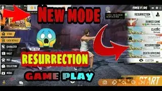 🤩 new resurrection mode🤩 FREE FIRE😍|| game play 😍 || NG 💝💝||