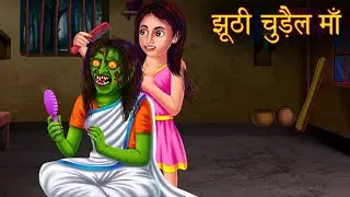 चुडेल माँ हिंदी कहानी ||ghost mom☠️||hindi story Brijesh #cartun #horrorstories #honted