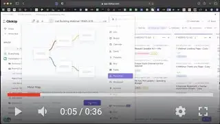 Mind-mapping feature in ClickUp