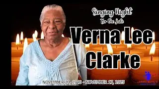 Verna Lee Clarke Singing Night