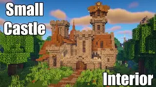 Minecraft: Учебное пособие по созданию маленького замка (Часть 3: Интерьер)