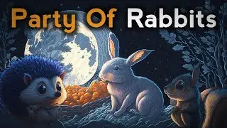 Rosie the Rabbit's Moonlit Picnic | Bedtime Story For Kids | #story #bedtimestories