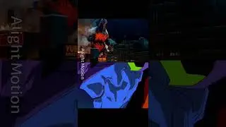 collab with &lrm;@evangelioneditz_YT&nbsp; Eva 01 vs magic domain and burning godzilla. #evangelion