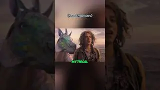A Rainbow Sea Monster Appears! 🌈🦑#movie #moviereview #monster