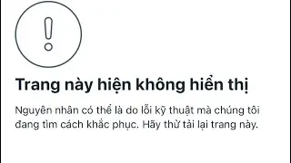 Trang n&agrave;y hiện kh&ocirc;ng hiển thị facebook (ios)