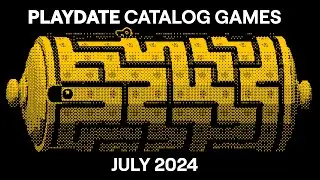 Playdate Catalog&mdash;Games for July 2024&mdash;Visual Novels, RPGs, Arcade Action, Puzzles, and More!