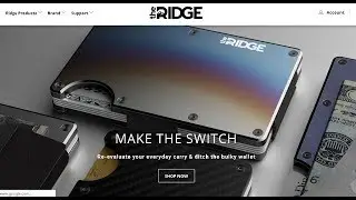 Ridge Wallet - A New Sponsor
