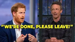 Prince Harry Kicked Off Seth Meyer&rsquo;s Show After Heated Altercation