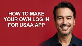 How to Make Your Own Log In for Usaa App - KevinHowTo