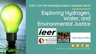 Webinar: Exploring Hydrogen, Water, and Environmental Justice
