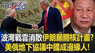 波灣戰雲將消散？ 伊朗拋願關核計畫？美俄地下協議中國成邊緣人！？【關鍵時刻】20260204-1 張炤和 黃世聰 林廷輝 姚惠珍