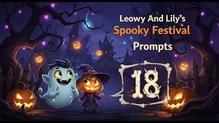 Leowy And Lily&rsquo;s Spooky Festival prompts 18