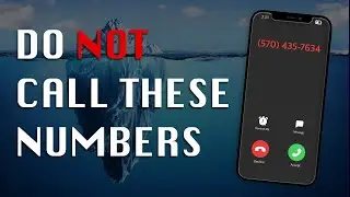 The Creepy Phone Numbers Iceberg Explained