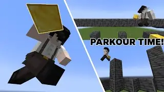 You say run goes with everything (Minecraft Parkour)