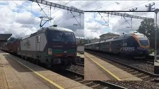 LOKO TRAIN VECTRON S POZDRAVEM A LEO EXPRESS Choceň