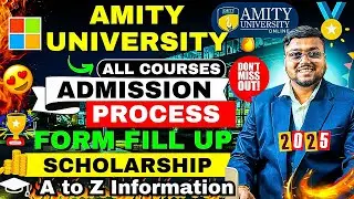Amity University Online Admission Process 2026 ✅ | Amity Online Degree Review 😍 | Amity University