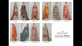 Wholesale Online Mumtaz House Of Lawn Naayaab Catalog || House Of Lawn Latest Karachi Suit Supplier