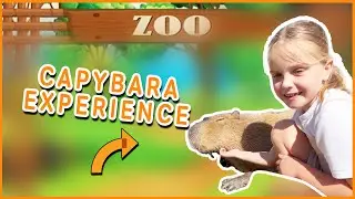 Daughter Surprised With Capybara Experience 🤩 | PAWSOME PETS