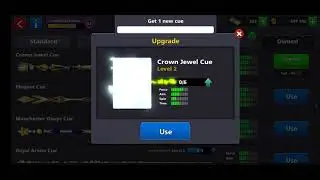 Upgrading Crown Jewel Cue