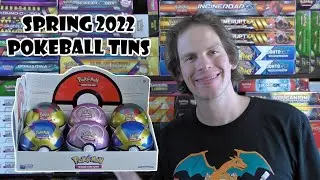 Spring 2022 PokeBall Tin Case Opening