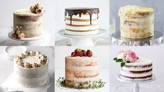Naked Cake Ideas || Cake Designs || Cake Decorating Ideas
