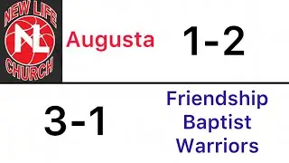 Church Basketball: New Life Augusta Church vs Friendship Baptist Church