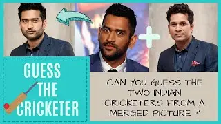 Guess the Cricketer Challenge: Indian Cricketers Merged Picture Quiz| Virat Kholi, Sachin Tendulkar