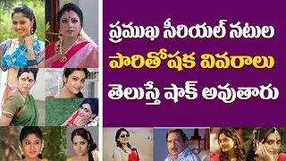 Telugu Serial Actresses Shocking Remuneration Per Day | Kai Tv Media