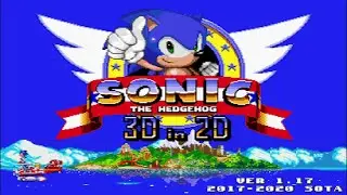 Sonic 3D in 2D (SAGE 2020 / Sonic Amateur Games Expo)