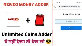 Newzo App Adder Script | Newzo App Script | refer script today | Without Otp Script