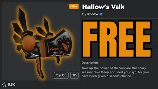 HOW TO GET THE NEW *FREE* ROBLOX VALK!?😱