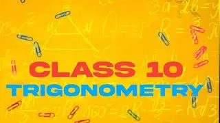 Unlocking the Secrets of CLASS 10 Trigonometry!