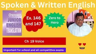 Oxford Junior English Translation Ch  19  Voice Exercise 146  and 147
