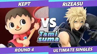 TAMISUMA 158 SSBU - Kept (Villager) Vs. Rizeasu (Cloud) Smash Ultimate Round 4